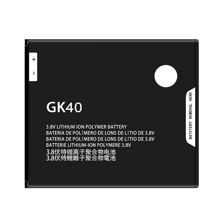 Batterie de remplacement pour Motorola Moto G4 Play / G5 / E3 / E4 / E5 Play (XT1607 XT1609), GK40 Batterie de remplacement pour Motorola Moto G4 Play / G5 / E3 / E4 / E5 Play (XT1607 XT1609), GK40